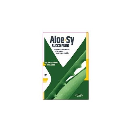 Aloe Sy succo puro di aloe digestivo per il benessere intestinale 1000 ml