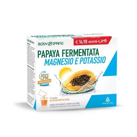 Energya Papaya fermentata Magnesio Potassio integratore ricostituente 14 bustine