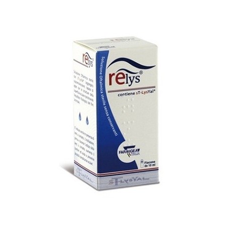 Relys collirio per secchezza oculare e uso del computer 10 ml Relys collirio per secchezza oculare e uso del computer 10 ml
