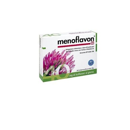 Menoflavon N integratore di isoflavoni per la menopausa 30 compresse Menoflavon N integratore di isoflavoni per la menopausa 30 compresse