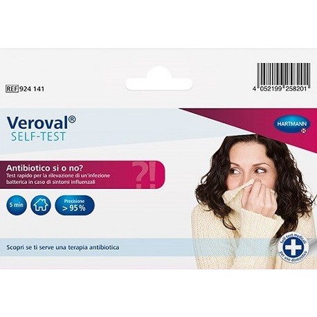 Veroval Self-Test Antibiotico Si o No? - Autotest per la Rilevazione di Infezioni Batteriche