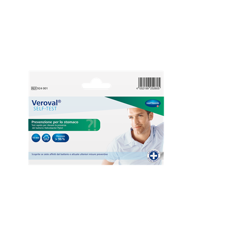 Veroval Self-Test Prevenzione per lo Stomaco - Autotest per la Rilevazione dell'Helicobacter Pylori