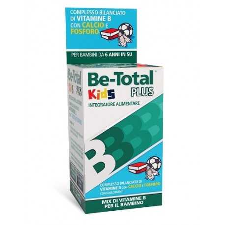 Be-Total Plus Kids integratore di vitamina B per bambini 30 tavolette