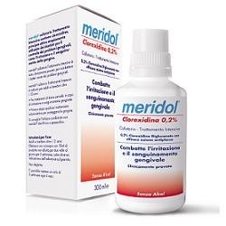 Meridol Collutorio con Clorexidina 0.2% per gengive che sanguinano 300 ml