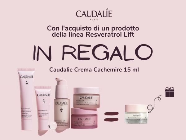 Caudalie Resveratrol Lift ti regala la Crema Cachemire - OFFERTA TERMINATA