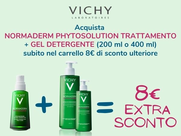 Promozione Vichy Normaderm: -8€ sul tuo ordine - PROMOZIONE TERMINATA