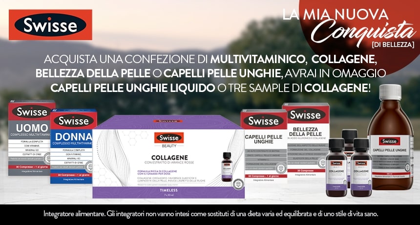 Swisse Capelli Pelle Unghie Liquido o Collagene in omaggio - PROMOZIONE TERMINATA