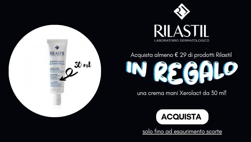 Crema mani riparatrice Rilastil Xerolact in regalo! - PROMOZIONE TERMINATA