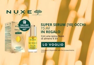 Nuxe Super Serum [10] Contorno occhi in omaggio!