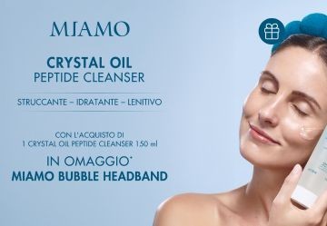 Miamo Crystal Oil ti regala l'esclusiva Miamo Bubble Headband!