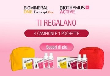 Pochette Biomineral e Biothymus in omaggio! - PROMOZIONE TERMINATA
