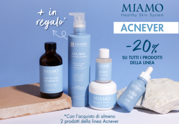 Ricevi in omaggio il detergente Miamo AHA BHA Purifying Cleanser - PROMOZIONE TERMINATA