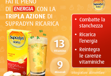 Extra sconto di 2€ su tutti i prodotti della linea Supradyn