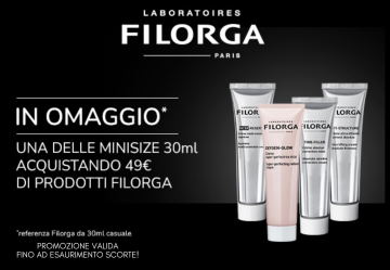 Minisize Filorga in omaggio! - PROMOZIONE TERMINATA