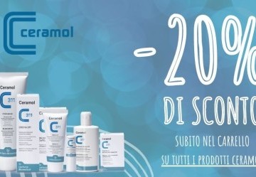 -20% su tutti i prodotti Ceramol... solo per un tempo limitato! 