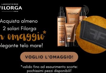Telo mare Filorga in OMAGGIO -OFFERTA TERMINATA