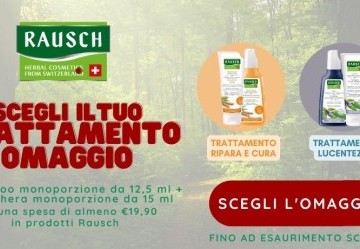 Trattamento Rausch in omaggio! - OFFERTA TERMINATA