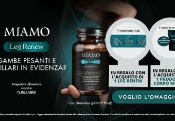 Scopri il nuovo Leg Renew Miamo, tanti omaggi per te! - PROMOZIONE TERMINATA