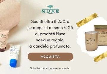 Candela profumata Nuxe in regalo! - PROMOZIONE TERMINATA