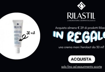 Crema mani riparatrice Rilastil Xerolact in regalo! - PROMOZIONE TERMINATA