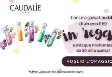 Acqua profumata Caudalie in regalo per te! - OFFERTA TERMINATA