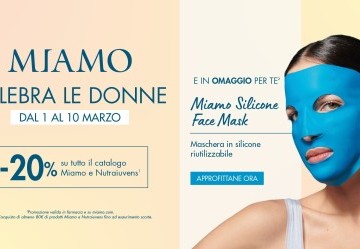 Maschera in silicone Miamo in OMAGGIO - PROMOZIONE TERMINATA