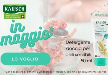 Gel doccia emolliente Rausch in regalo! - OFFERTA TERMINATA