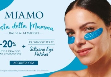 Patch occhi in silicone Miamo in omaggio! - PROMOZIONE TERMINATA