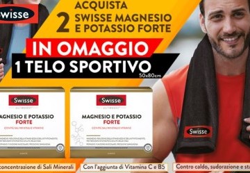 Telo sportivo Swisse in OMAGGIO! - OFFERTA TERMINATA