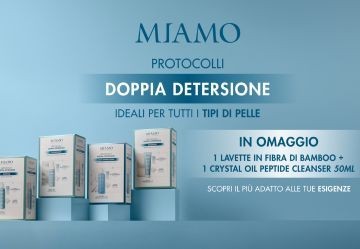 In regalo Miamo Crystal Oil + lavette in bamboo