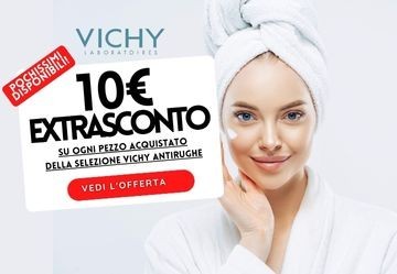 10€ di extra sconto sui prodotti antirughe Vichy