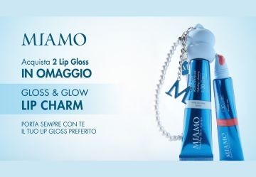Miamo charm per lipgloss in regalo!