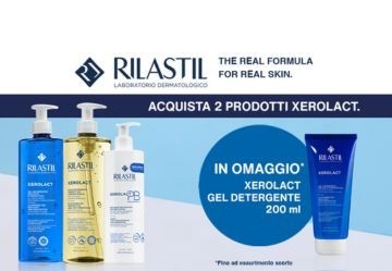 Rilastil ti regala Xerolact Gel detergente!