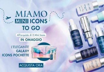 In regalo la pochette olografica Miamo!