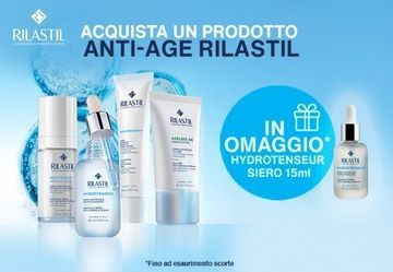 In omaggio il mini siero Rilastil Hydrotenseur!