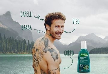 Posso lavare viso, corpo, barba, capelli... tutto con un unico prodotto?