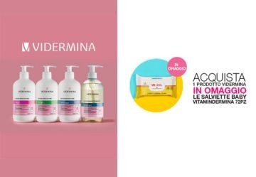 In regalo le salviette Vitamindermina!