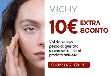 10€ di extra sconto sui prodotti antirughe Vichy
