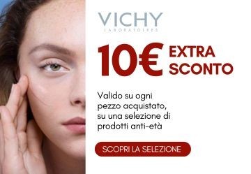 10€ di extra sconto sui prodotti antirughe Vichy - PROMOZIONE TERMINATA