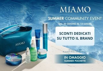 in regalo la Summer Pochette Miamo!