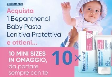 Bepanthenol crema in REGALO!