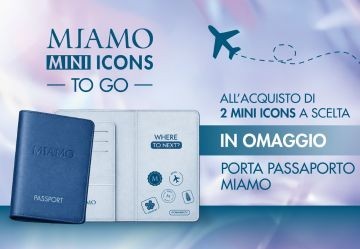 In regalo il portapassaporto Miamo!