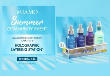 In regalo il portasieri olografico Miamo