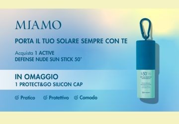 Acquista Miamo Sun Stick, in regalo il silicon cap!