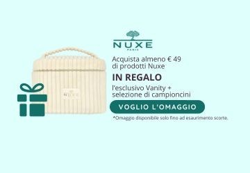 Vanity + campioncini Nuxe in OMAGGIO!