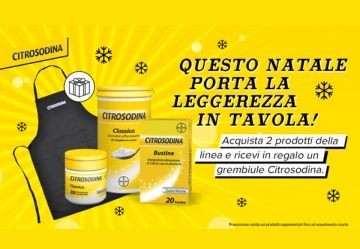 In regalo il grembiule Citrosodina!
