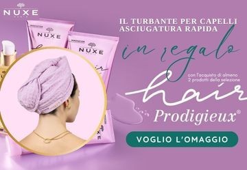Nuxe Hair ti regala il turbante per capelli!