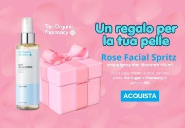 In regalo The Organic Pharmacy Facial Rose Spritz!