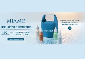 Miamo pochette impermeabile in omaggio!