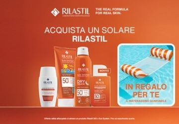 Rilastil ti regala il materassino da spiaggia